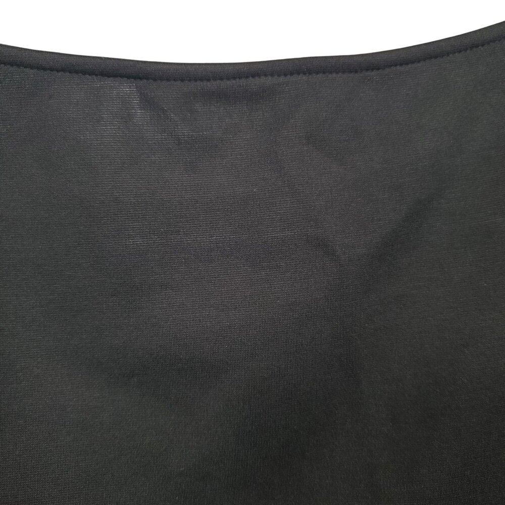 Agnes Orinda Size 3X Blouse Sheer Heart Puff Sleeves V Neck Twisted Front Flowy - Picture 7 of 13